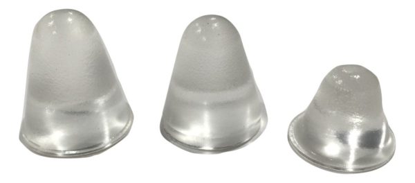 Cone Shaped Clear Rubber Bumpers